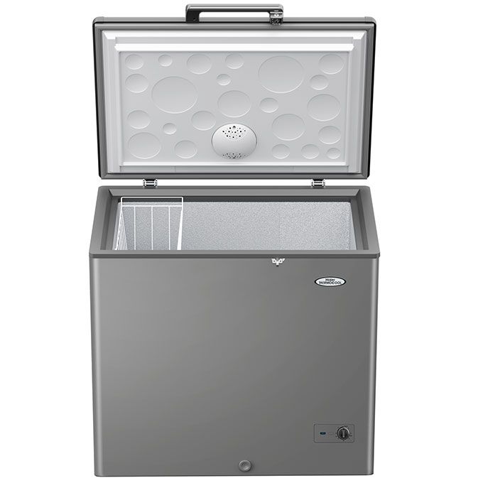 ❄️ Haier Thermocool Small Chest Freezer – HTF 200HAS (Silver)