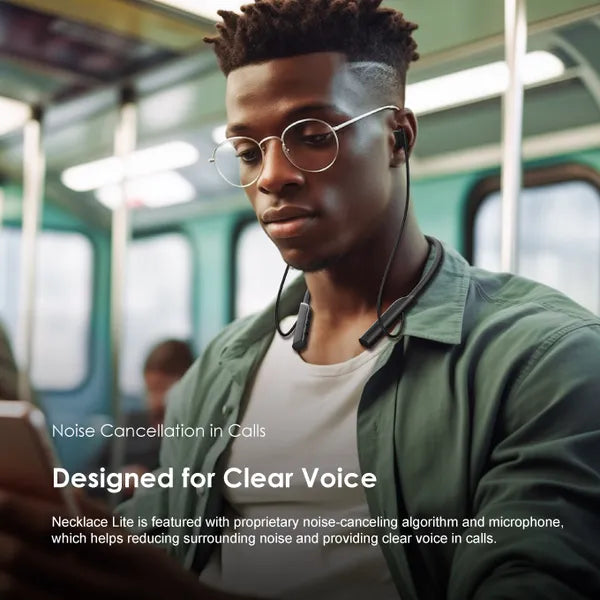 🎧 Oraimo Necklace Lite Call Vibration Wireless Headphones