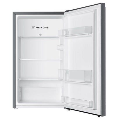 Hisense 90 Litres Single Door Refrigerator REF 093 DR, Silver with One Year Warranty