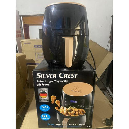 🍟 Silver Crest 6L Digital Air Fryer – Healthy, Crispy, Oil-Free Cooking 🍗🥦