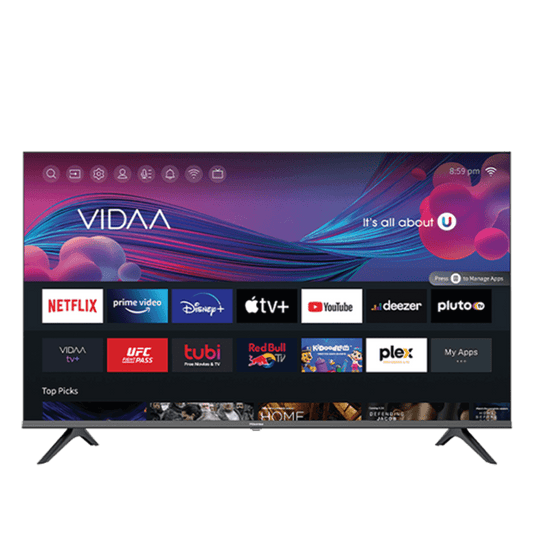 Hisense 32" HD Smart TV – Free Wall Mount, Netflix, Youtube, Prime