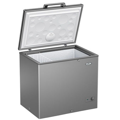 ❄️ Haier Thermocool Small Chest Freezer – HTF 200HAS (Silver)