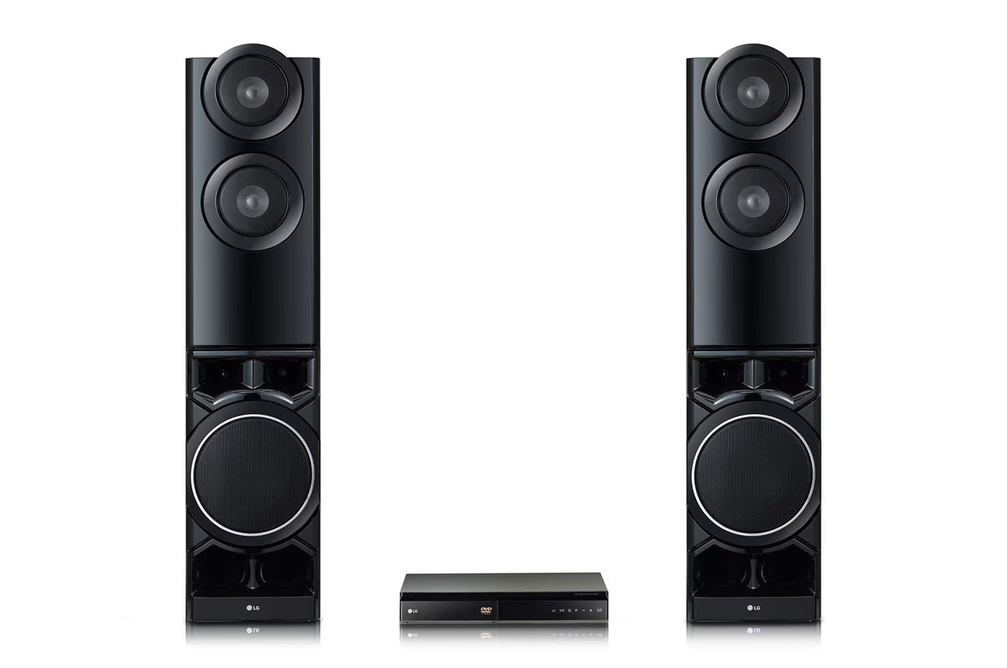 LG Home Theatre System AUD 687 – 1,250W 4.2CH Bluetooth + Dual Subwoofers 🎶