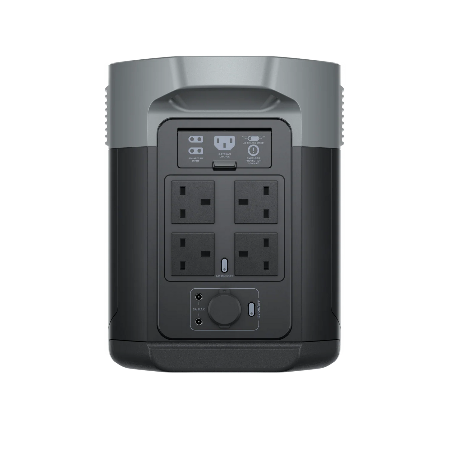 EcoFlow DELTA 2 Max Portable Power Station – 2400W / 2048Wh Capacity | Expandable & Ultra-Fast Charging ⚡🔋