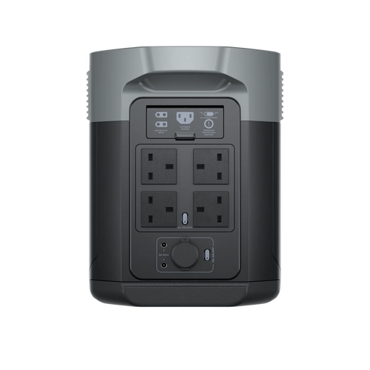 EcoFlow DELTA 2 Max Portable Power Station – 2400W / 2048Wh Capacity | Expandable & Ultra-Fast Charging ⚡🔋