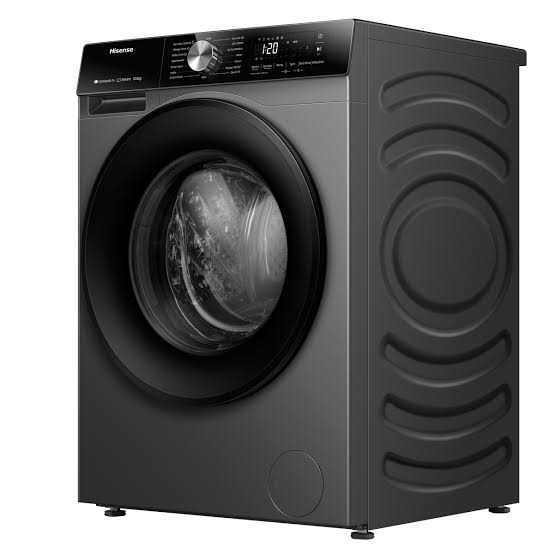🖤 Hisense 12KG Wash & 8KG Dry Front Load Washer Dryer (WD5S1245BB)