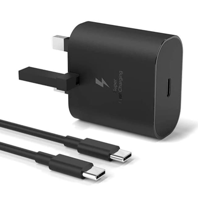 🔌⚡ Samsung USB-C Super Fast Charging Adapter 25W, Black