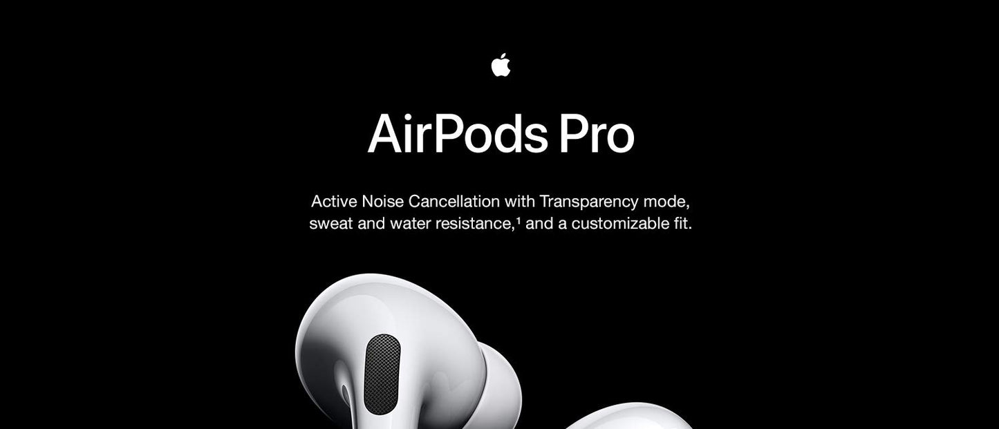 Apple AirPods Pro with Wireless Charging Case 🎧✨ | Active Noise Cancellation | Transparency Mode