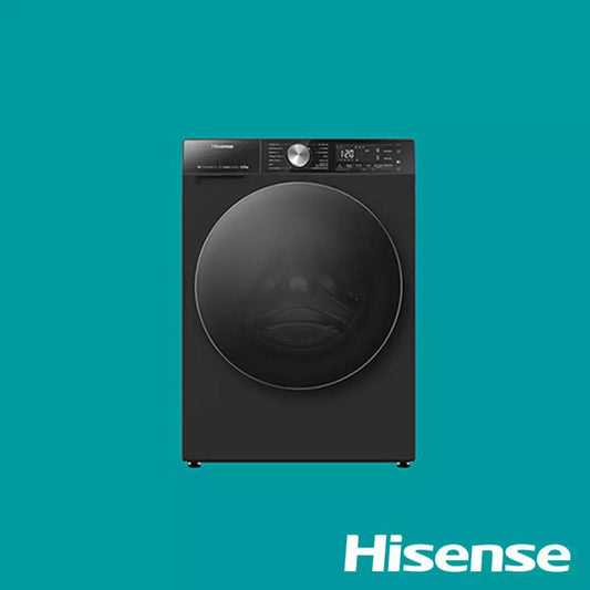 🖤 Hisense 12KG Wash & 8KG Dry Front Load Washer Dryer (WD5S1245BB)