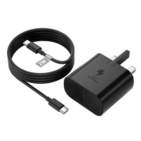 🔌⚡ Samsung USB-C Super Fast Charging Adapter 25W, Black