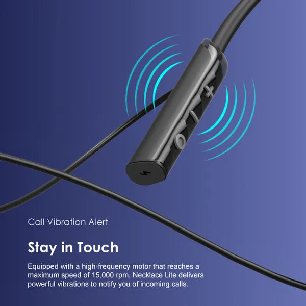 🎧 Oraimo Necklace Lite Call Vibration Wireless Headphones