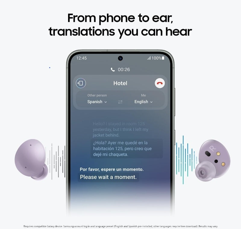 Samsung Galaxy Buds2 Wireless Earbuds, Pure Sound, Total Freedom 🎧✨