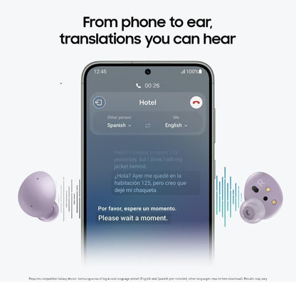 Samsung Galaxy Buds2 Wireless Earbuds, Pure Sound, Total Freedom 🎧✨